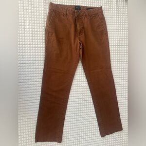 RVCA All Time Chino Pants in Brown